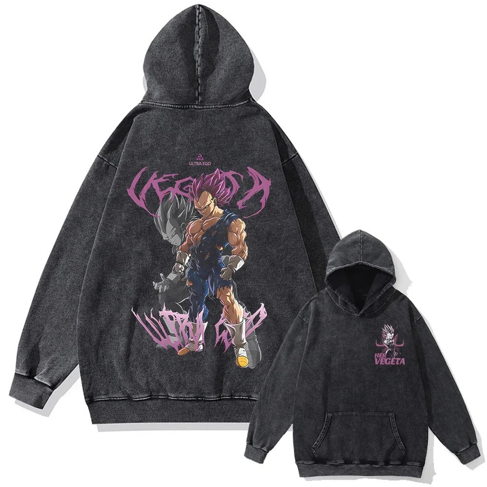 Vegeta Vintage Hoodie V1