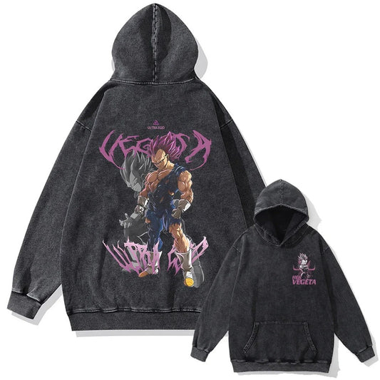 Vegeta Vintage Hoodie V1