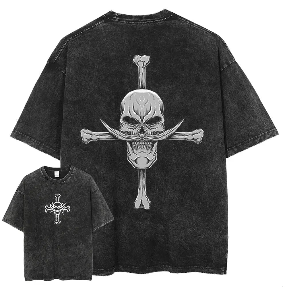 One Piece "Whitebeard" Vintage Oversized T Shirt