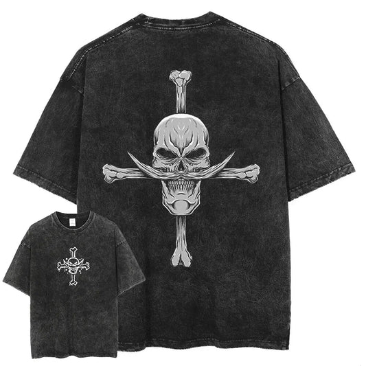 One Piece "Whitebeard" Vintage Oversized T Shirt